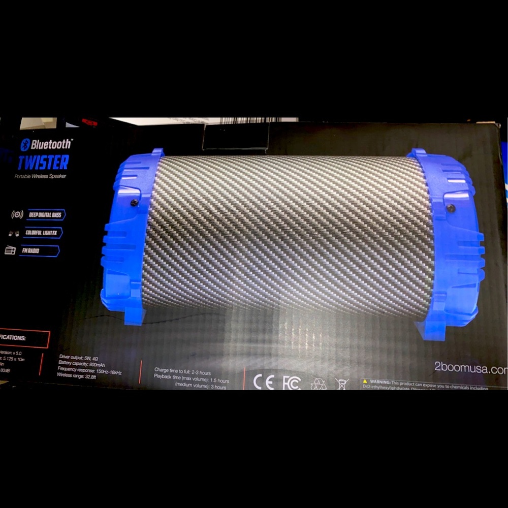 This a a Bluetooth speaker that has its on radio